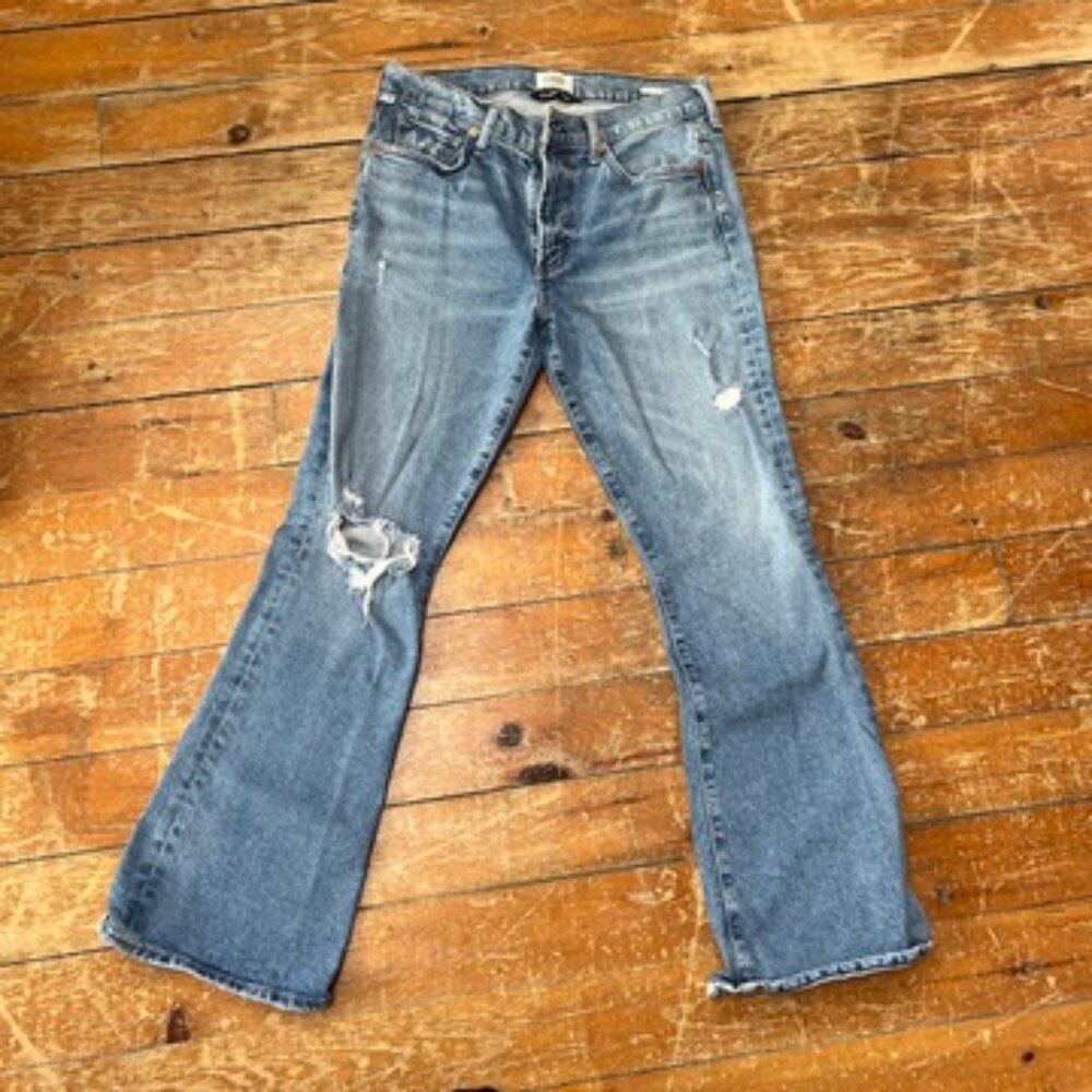 Citizens of Humanity Emannuelle Mid Rise Boot Cut Jeans Size 28